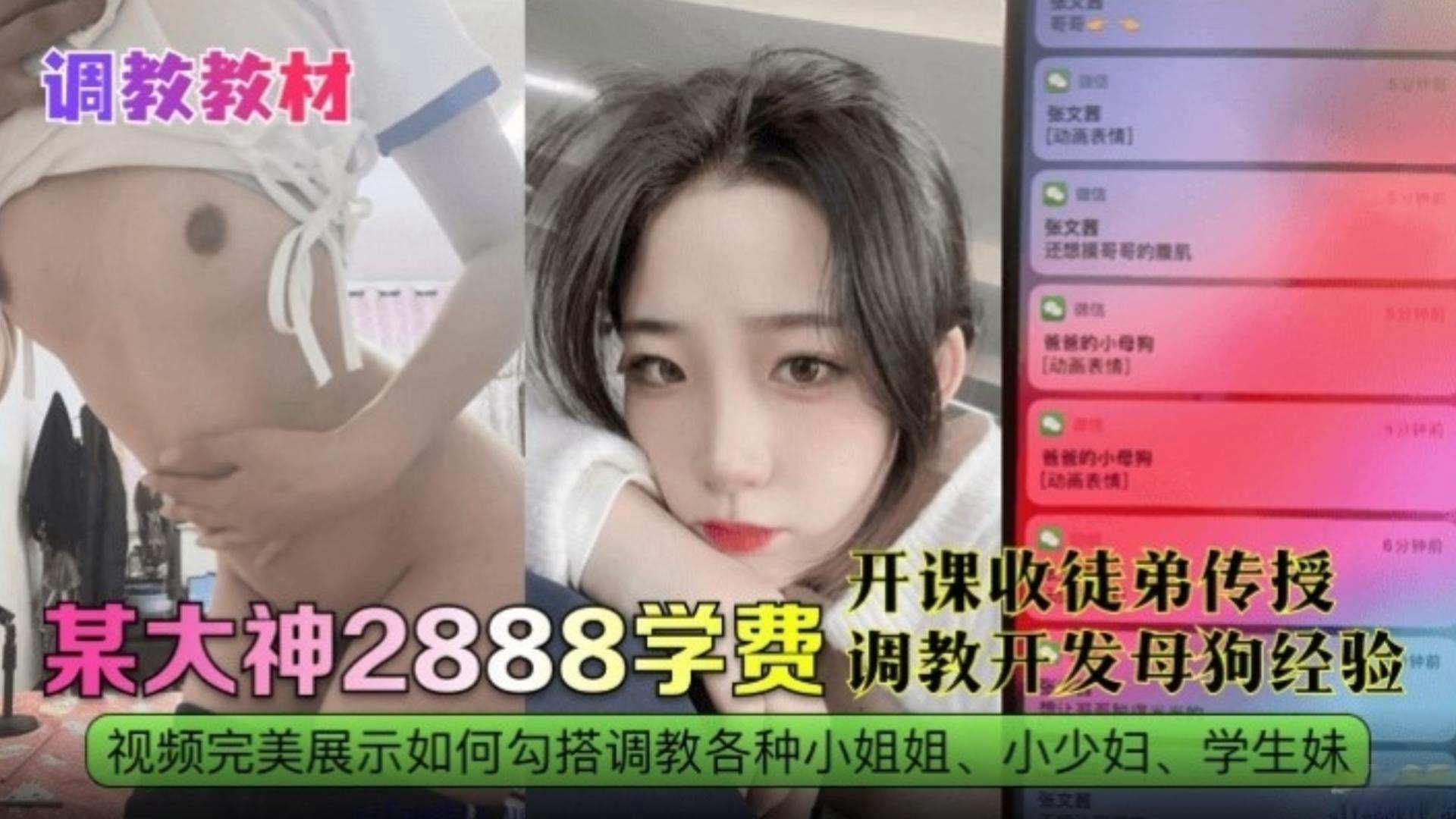 推荐【调教教材】某大神调教开发母狗经验，极品反差婊网红黑料
